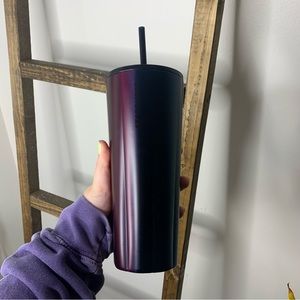 Starbucks Fall 2021 Starbucks Deep Ombre Scalloped Metal Tumbler